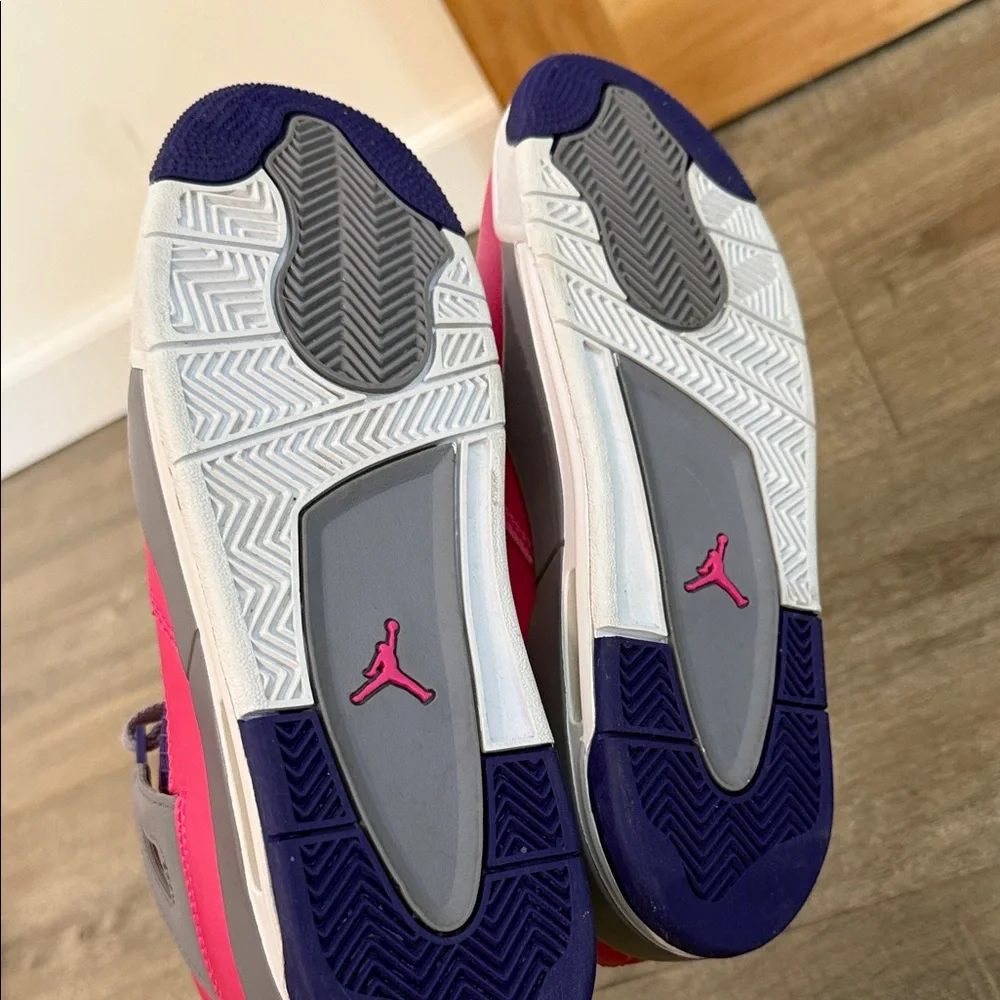 Nike Air Jordan 4 2013 Retro Pink Foil - Picture 2 of 10